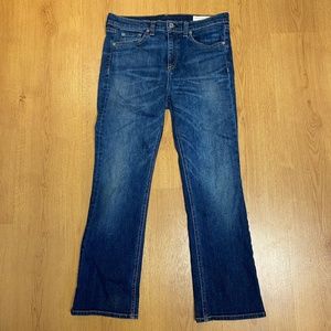 rag & bone 10 inch crop jeans